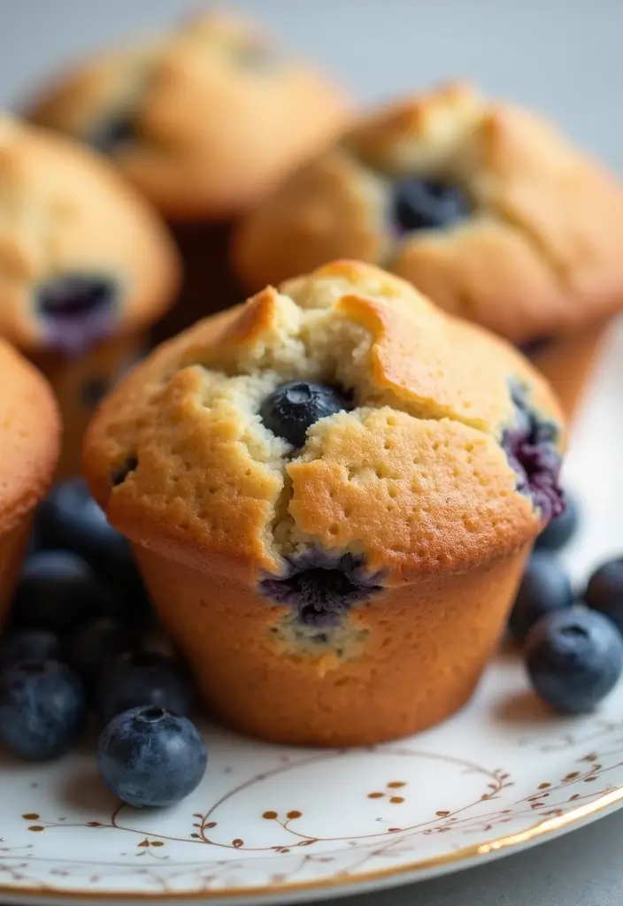 25 Almond Flour Muffin Recipes That Are Gluten-Free and Delicious 1 25 Almond Flour Muffin Recipes That Are Gluten-Free and Delicious - 1. Classic Almond Flour Blueberry Muffins