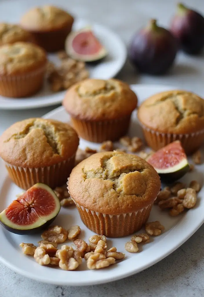 25 Almond Flour Muffin Recipes That Are Gluten-Free and Delicious 91 25 Almond Flour Muffin Recipes That Are Gluten-Free and Delicious - 15. Almond Flour Fig & Walnut Muffins