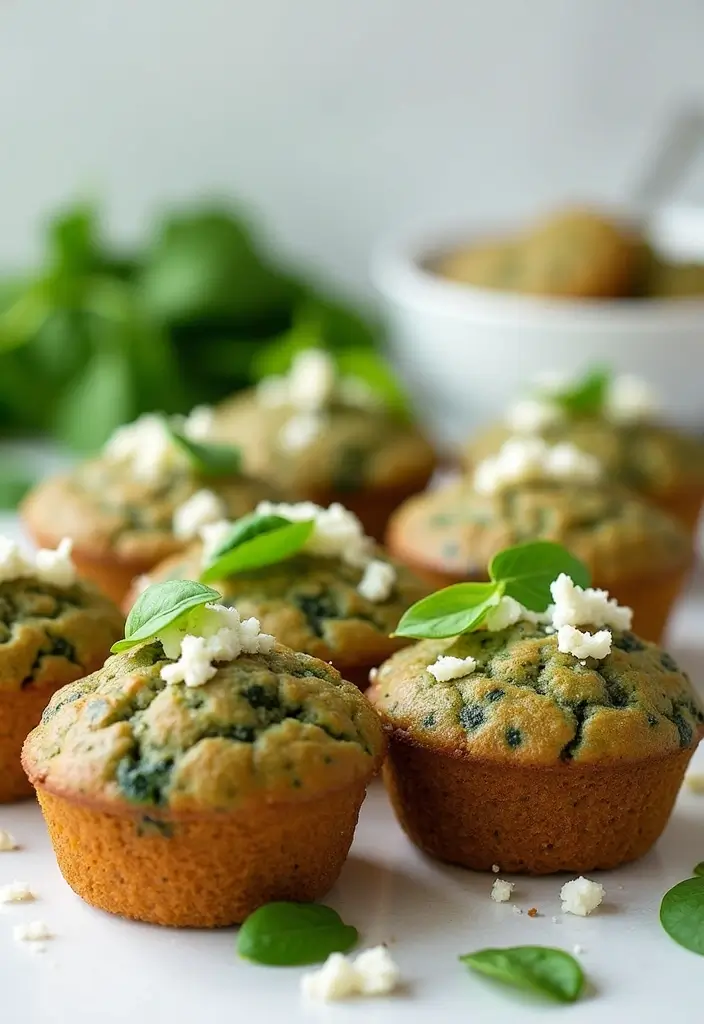 25 Almond Flour Muffin Recipes That Are Gluten-Free and Delicious 131 25 Almond Flour Muffin Recipes That Are Gluten-Free and Delicious - 21. Almond Flour Spinach Feta Muffins