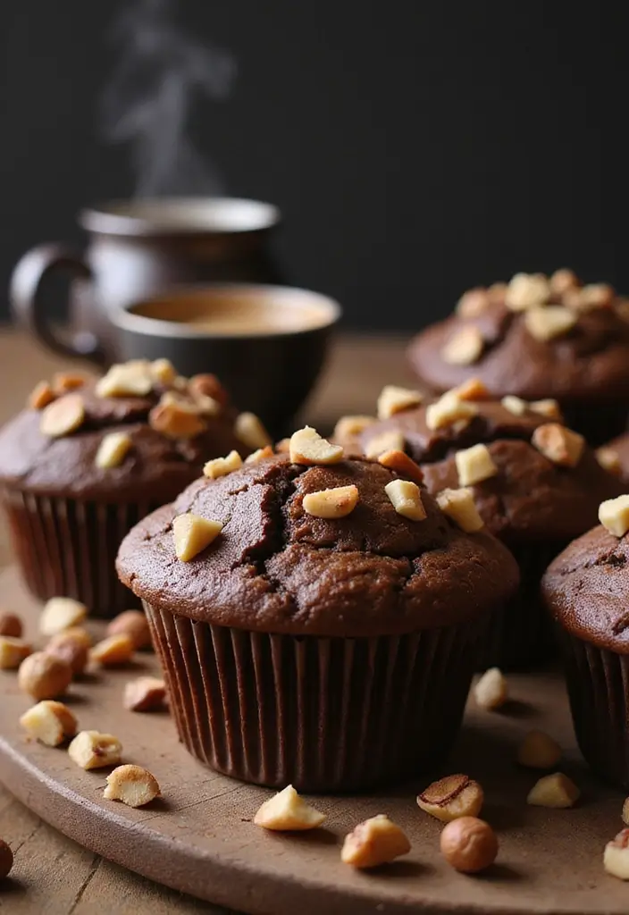 25 Almond Flour Muffin Recipes That Are Gluten-Free and Delicious 159 25 Almond Flour Muffin Recipes That Are Gluten-Free and Delicious - 25. Almond Flour Chocolate Hazelnut Muffins