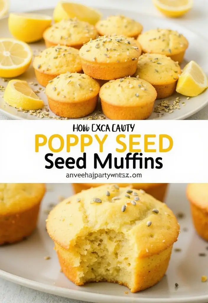 25 Almond Flour Muffin Recipes That Are Gluten-Free and Delicious 20 25 Almond Flour Muffin Recipes That Are Gluten-Free and Delicious - 4. Almond Flour Lemon Poppy Seed Muffins