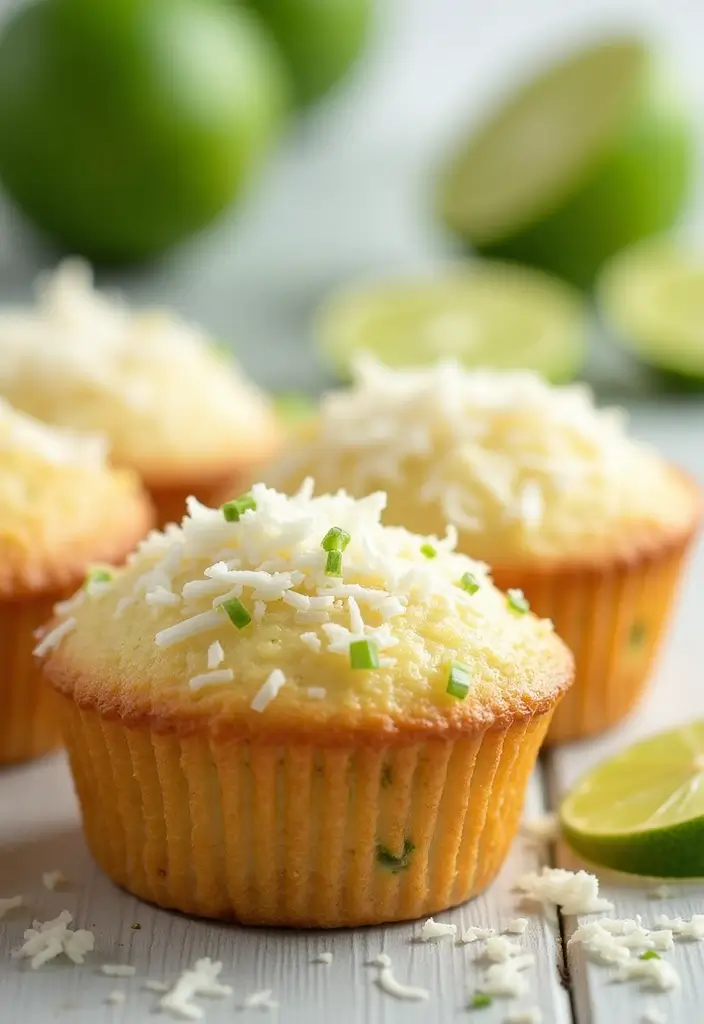 25 Almond Flour Muffin Recipes That Are Gluten-Free and Delicious 41 25 Almond Flour Muffin Recipes That Are Gluten-Free and Delicious - 7. Almond Flour Coconut Lime Muffins
