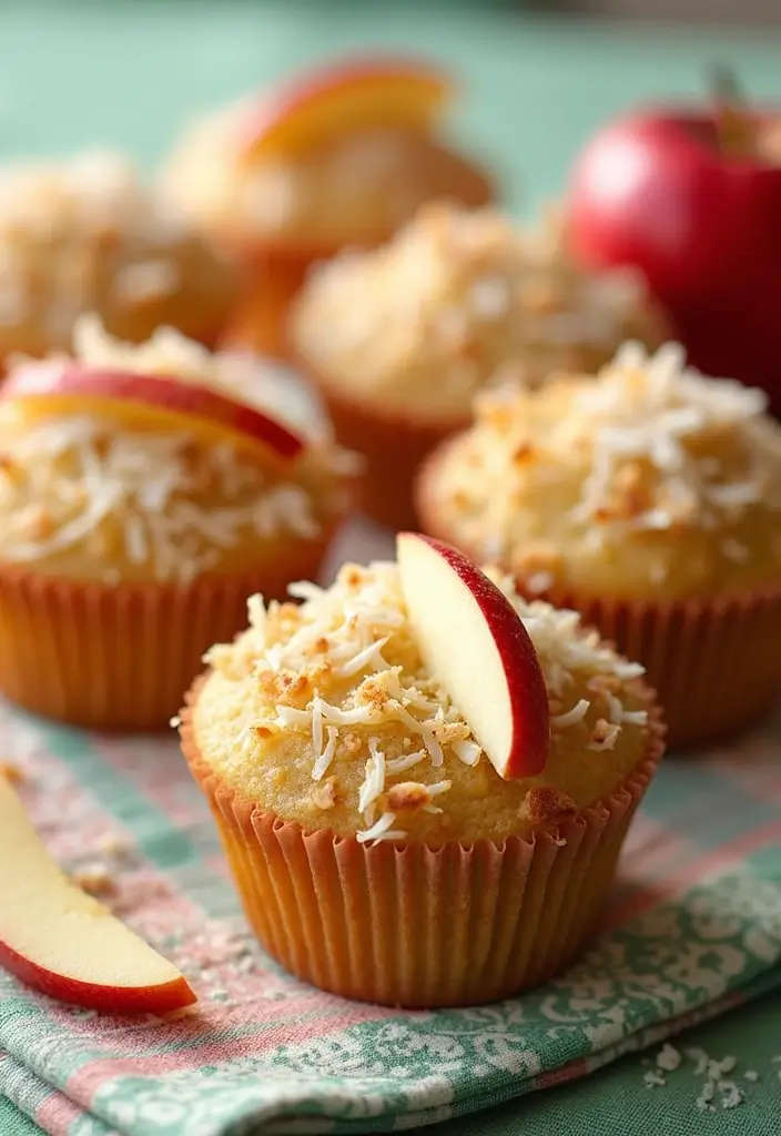 25 Applesauce Muffin Recipes That Are Moist and Flavorful 88 25 Applesauce Muffin Recipes That Are Moist and Flavorful - 14. Coconut Applesauce Muffins