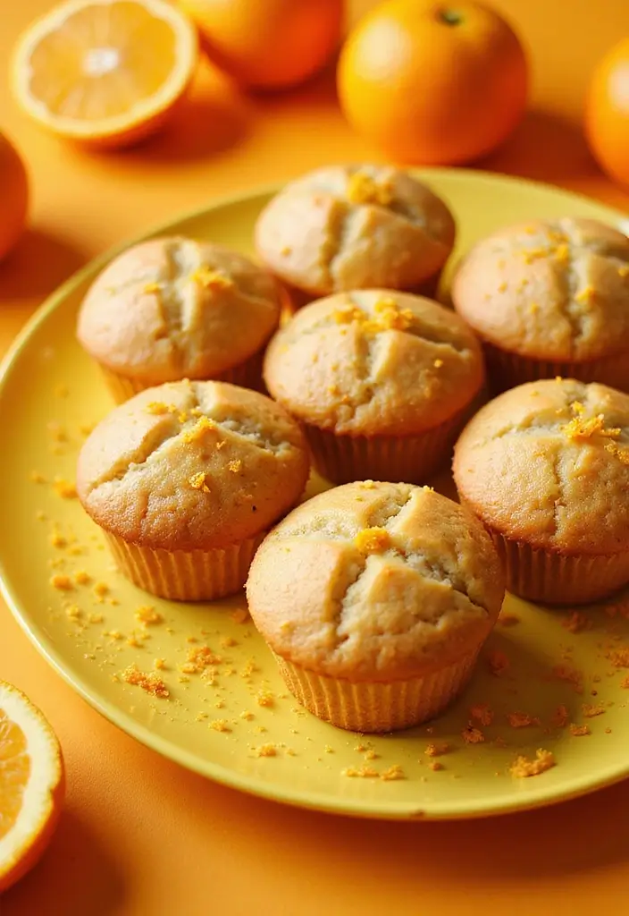 25 Applesauce Muffin Recipes That Are Moist and Flavorful 115 25 Applesauce Muffin Recipes That Are Moist and Flavorful - 19. Orange Applesauce Muffins