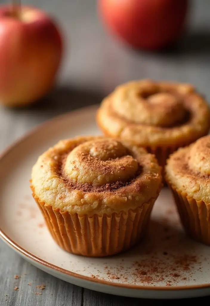 25 Applesauce Muffin Recipes That Are Moist and Flavorful 15 25 Applesauce Muffin Recipes That Are Moist and Flavorful - 3. Cinnamon Swirl Applesauce Muffins