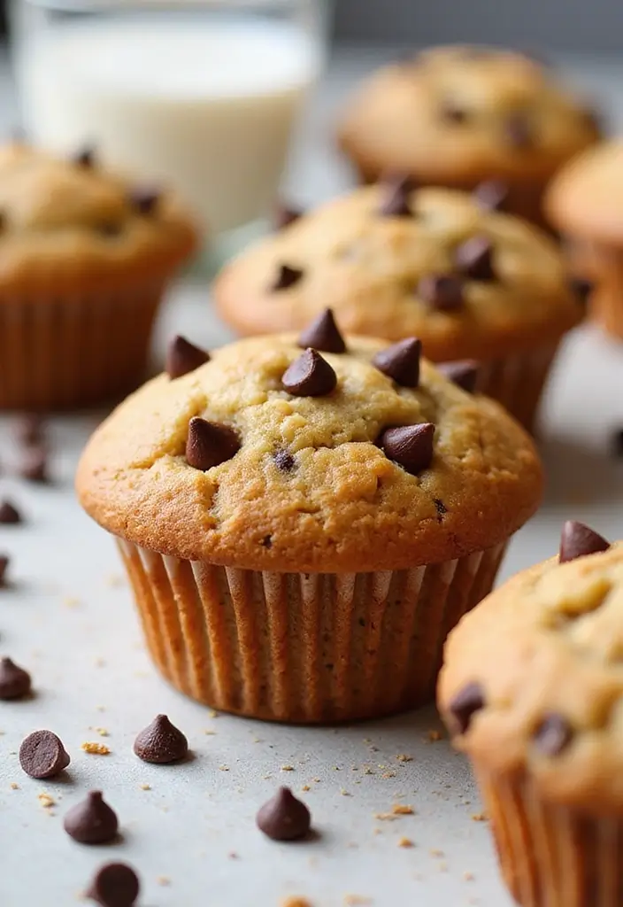 25 Biscuit Muffin Tin Recipes for Breakfast and Beyond 92 25 Biscuit Muffin Tin Recipes for Breakfast and Beyond - 16. Nutrient-Packed Chocolate Chip Muffins