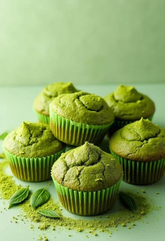 25 Biscuit Muffin Tin Recipes for Breakfast and Beyond 139 25 Biscuit Muffin Tin Recipes for Breakfast and Beyond - 23. Matcha Green Tea Muffins