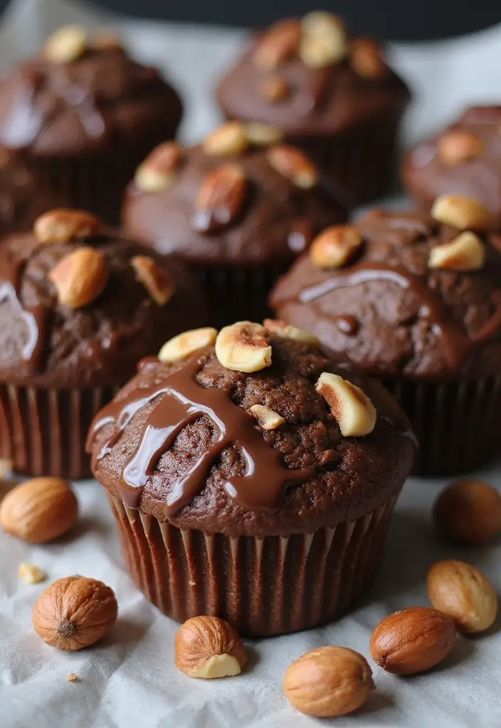 25 Biscuit Muffin Tin Recipes for Breakfast and Beyond 146 25 Biscuit Muffin Tin Recipes for Breakfast and Beyond - 24. Chocolate Hazelnut Muffins