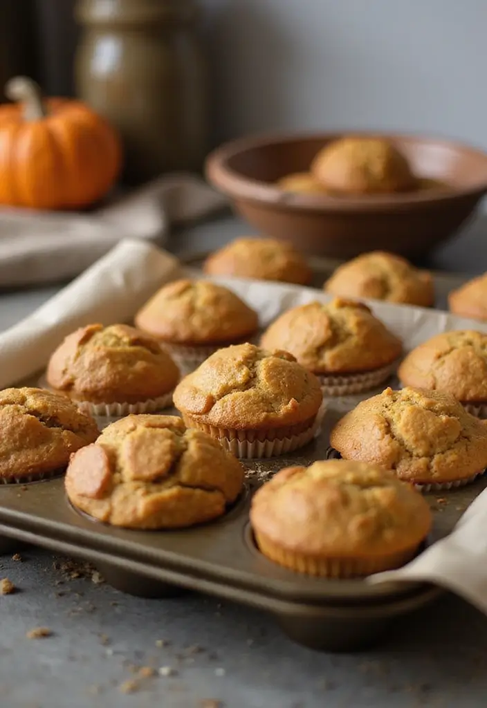 25 Biscuit Muffin Tin Recipes for Breakfast and Beyond 18 25 Biscuit Muffin Tin Recipes for Breakfast and Beyond - 4. Pumpkin Spice Muffin Bites