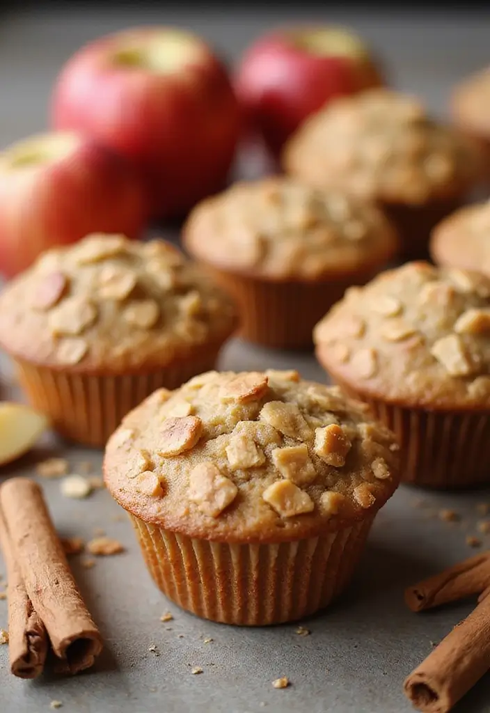 25 Biscuit Muffin Tin Recipes for Breakfast and Beyond 32 25 Biscuit Muffin Tin Recipes for Breakfast and Beyond - 6. Apple Cinnamon Oatmeal Muffins
