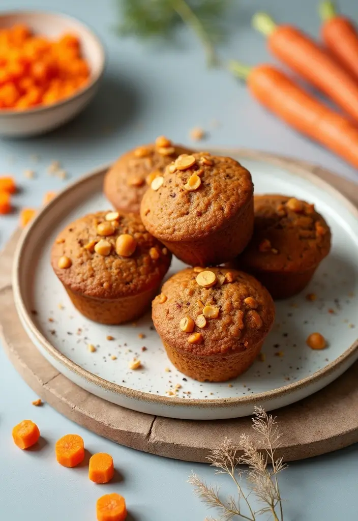 25 Chia Seed Muffin Recipes for a Nutritious Boost 70 25 Chia Seed Muffin Recipes for a Nutritious Boost - 12. Carrot Cake Chia Muffins