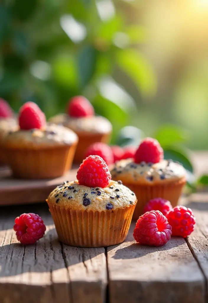25 Chia Seed Muffin Recipes for a Nutritious Boost 120 25 Chia Seed Muffin Recipes for a Nutritious Boost - 22. Mulberry Chia Seed Muffins