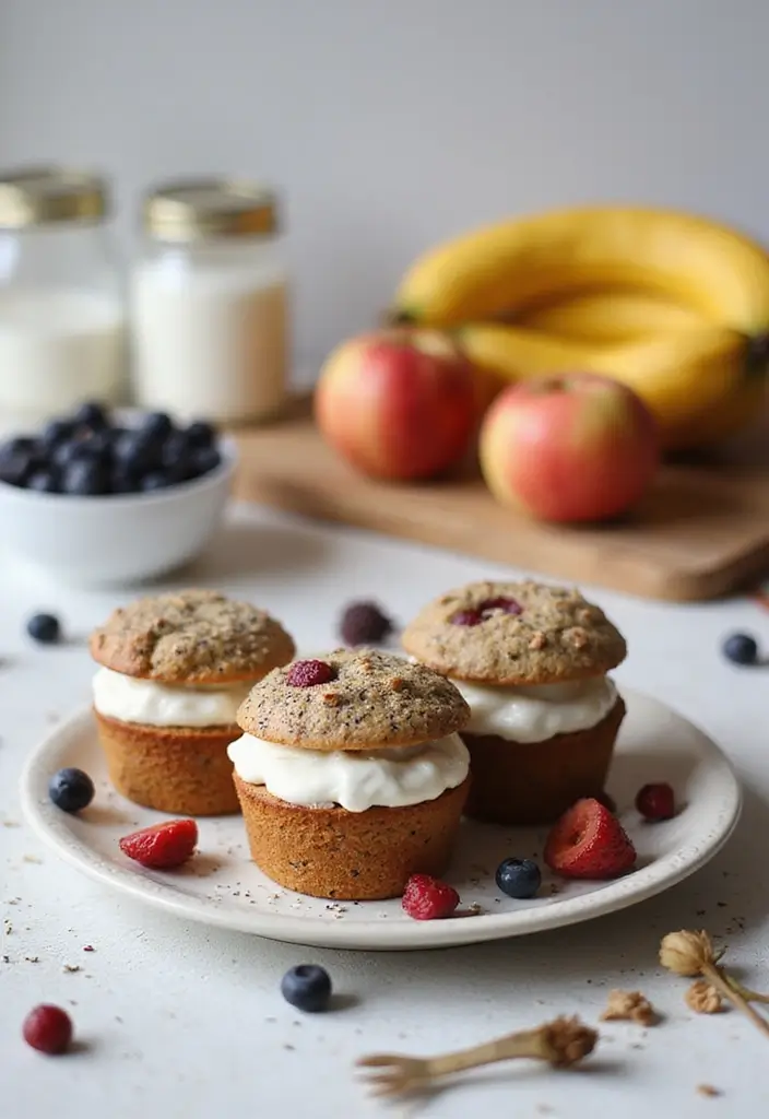 25 Chia Seed Muffin Recipes for a Nutritious Boost 130 25 Chia Seed Muffin Recipes for a Nutritious Boost - 24. Chia Seed Muffins with Greek Yogurt