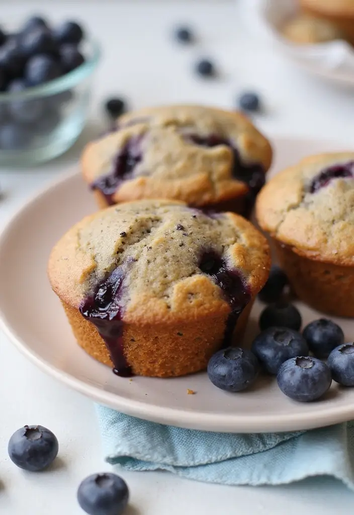 25 Chia Seed Muffin Recipes for a Nutritious Boost 15 25 Chia Seed Muffin Recipes for a Nutritious Boost - 3. Blueberry Chia Seed Muffins