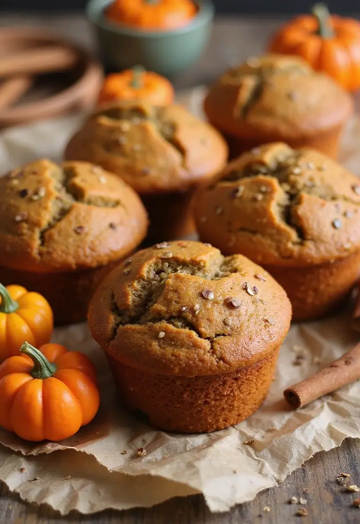 25 Chia Seed Muffin Recipes for a Nutritious Boost 32 25 Chia Seed Muffin Recipes for a Nutritious Boost - 6. Pumpkin Chia Seed Muffins