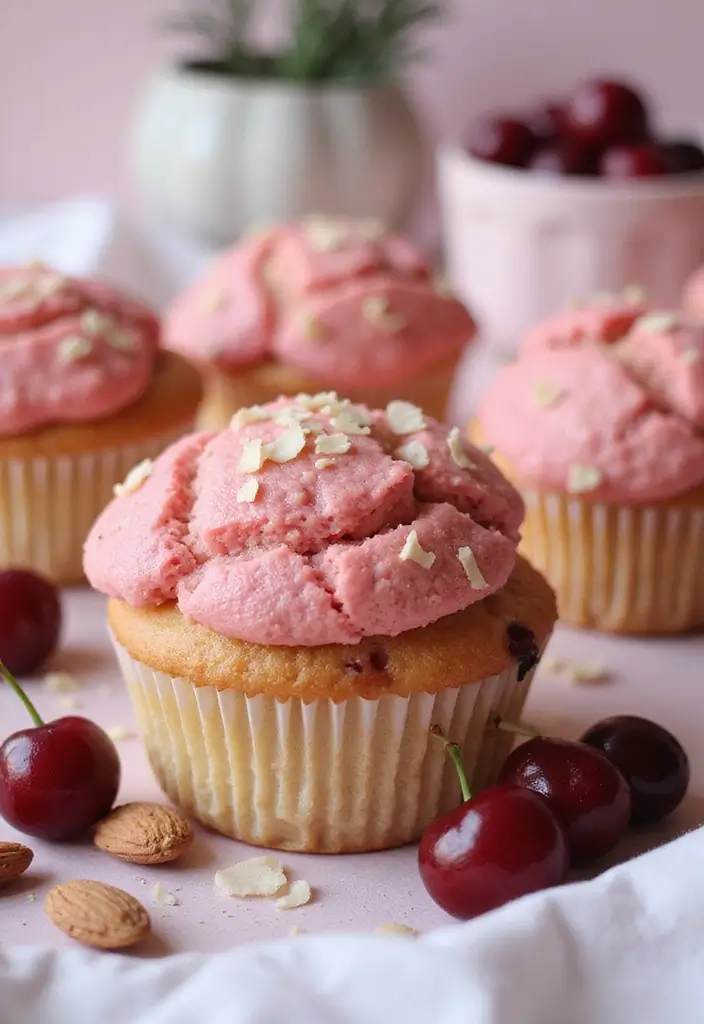 25 Christmas Mini Muffin Tin Recipes That Spread Holiday Cheer 61 25 Christmas Mini Muffin Tin Recipes That Spread Holiday Cheer - 11. Cherry Almond Muffins