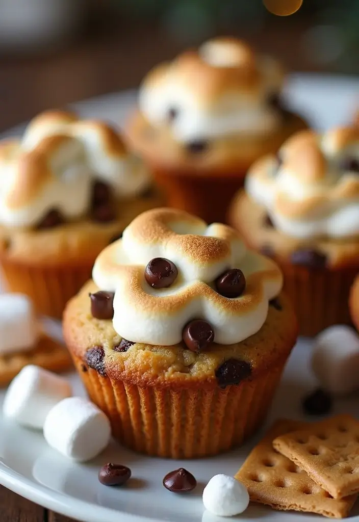 25 Christmas Mini Muffin Tin Recipes That Spread Holiday Cheer 95 25 Christmas Mini Muffin Tin Recipes That Spread Holiday Cheer - 17. S'mores Mini Muffins