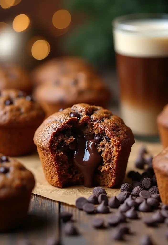 25 Christmas Mini Muffin Tin Recipes That Spread Holiday Cheer 126 25 Christmas Mini Muffin Tin Recipes That Spread Holiday Cheer - 22. Chocolate Chip Muffins
