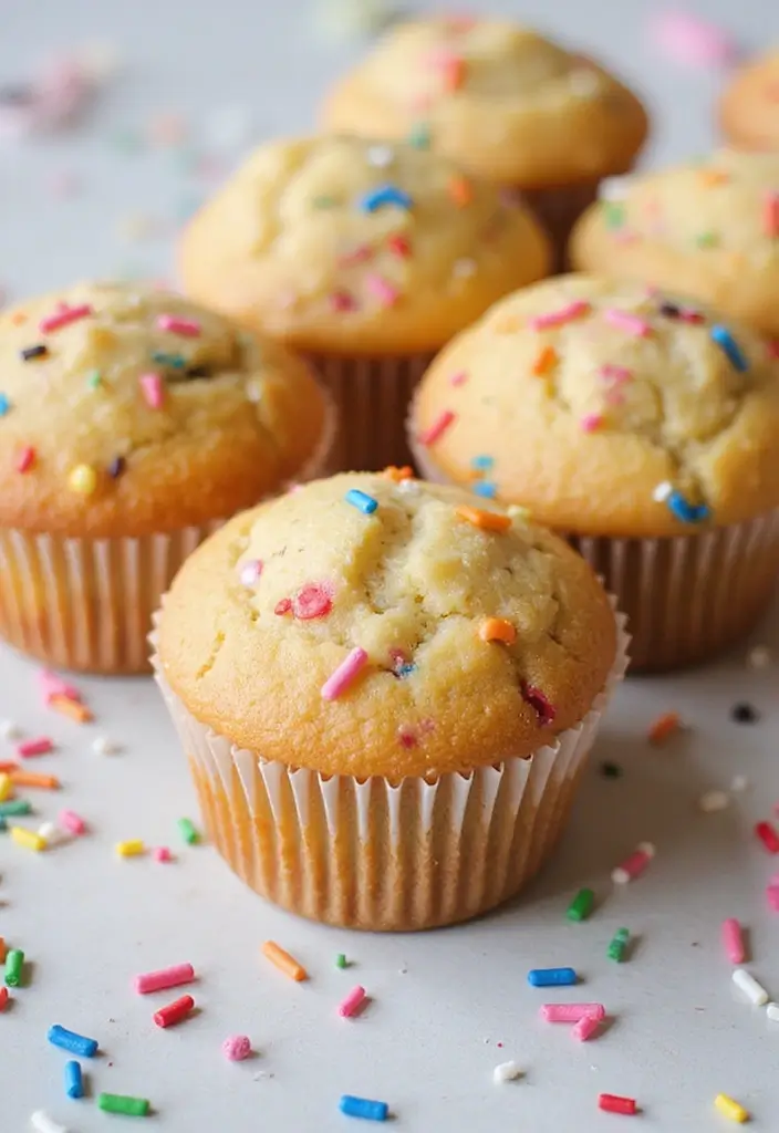 25 Christmas Mini Muffin Tin Recipes That Spread Holiday Cheer 133 25 Christmas Mini Muffin Tin Recipes That Spread Holiday Cheer - 23. Funfetti Muffins
