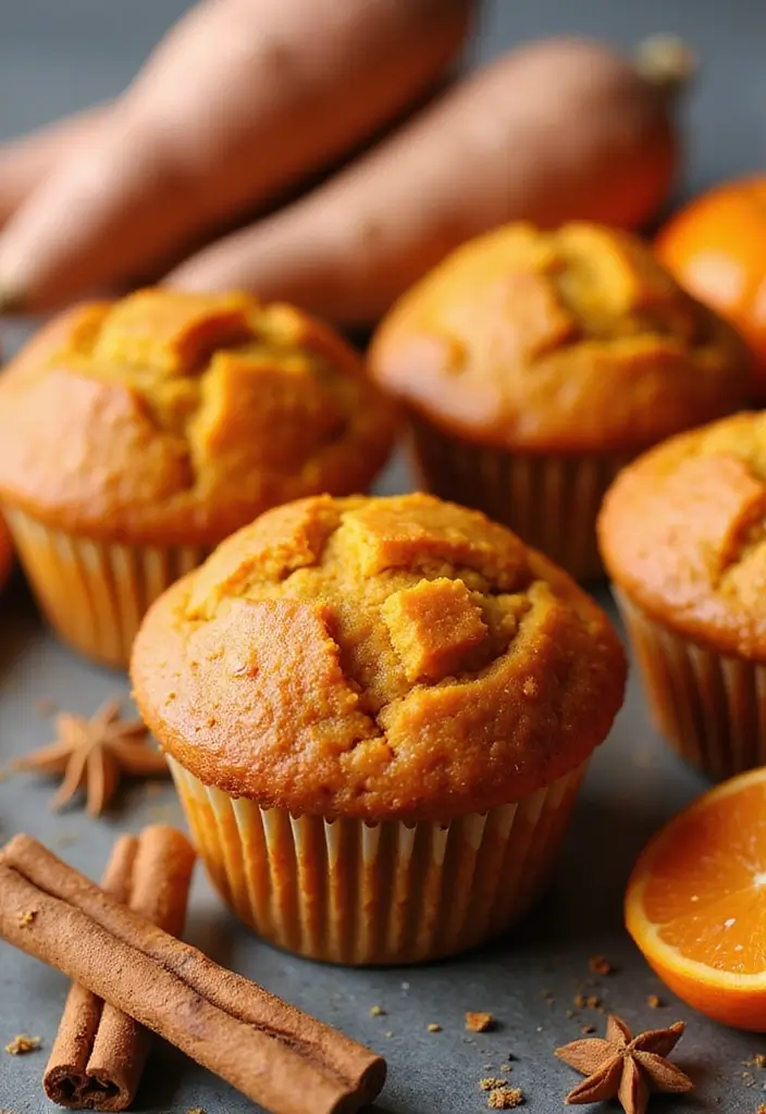 25 Christmas Mini Muffin Tin Recipes That Spread Holiday Cheer 49 25 Christmas Mini Muffin Tin Recipes That Spread Holiday Cheer - 9. Sweet Potato Muffins