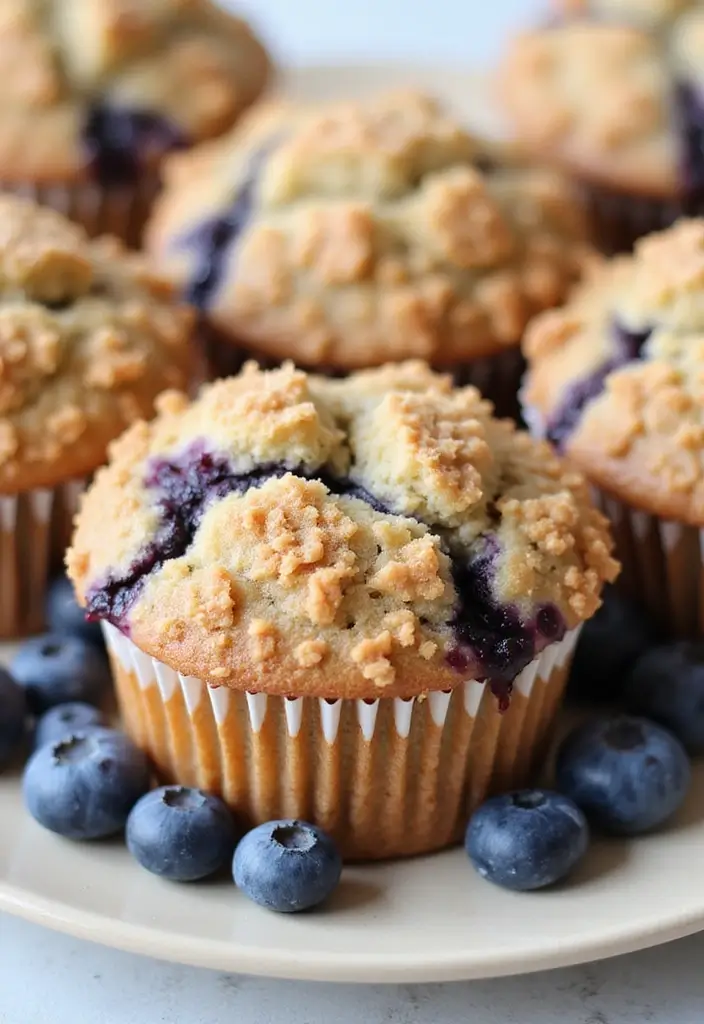 25 Coffee Cake Muffin Recipes That Pair Perfectly with Morning Brew - 2. Blueberry Coffee Cake Muffins