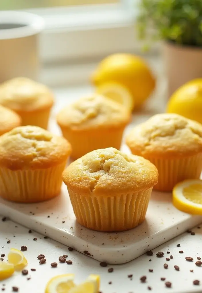 25 Coffee Cake Muffin Recipes That Pair Perfectly with Morning Brew - 8. Lemon Poppy Seed Coffee Cake Muffins