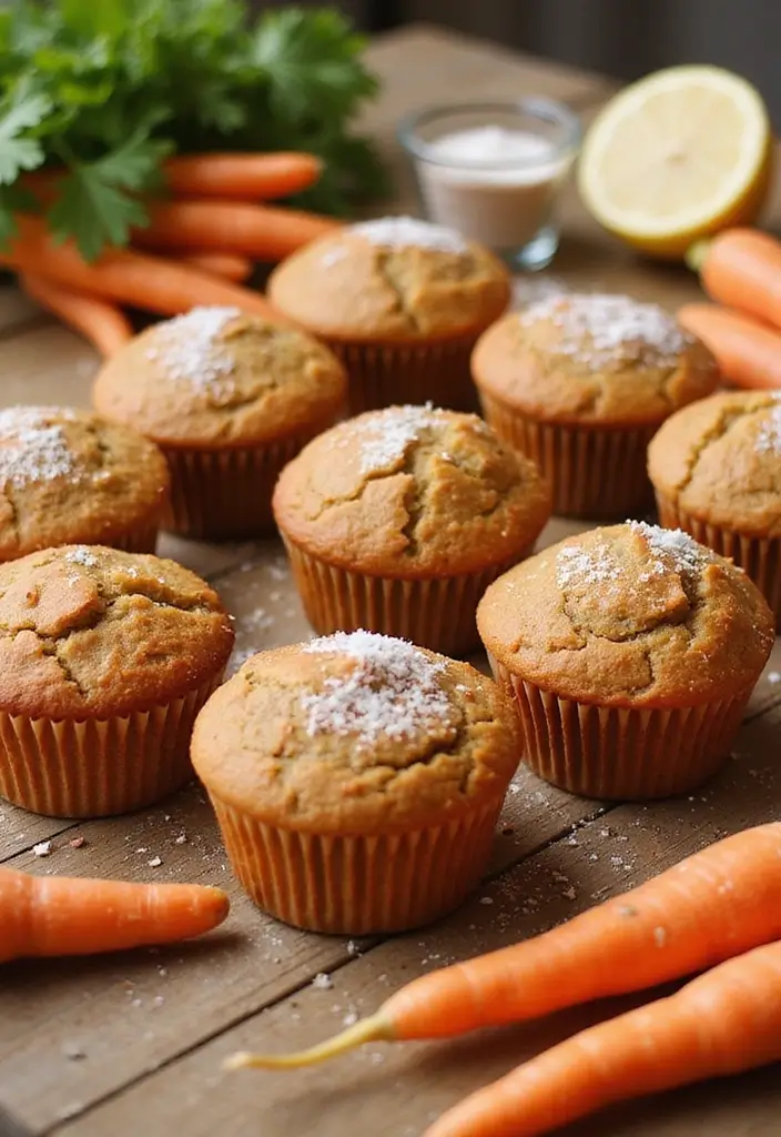 25 Easy 4-Ingredient Muffin Recipes Anyone Can Bake 83 25 Easy 4-Ingredient Muffin Recipes Anyone Can Bake - 13. Carrot Muffins