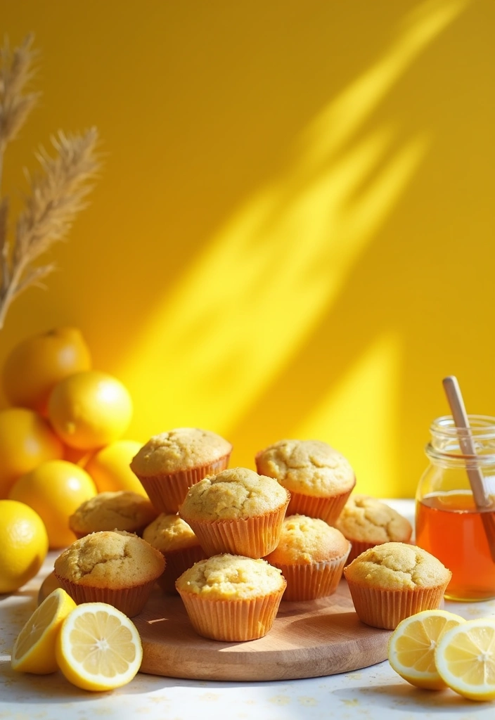 25 Easy 4-Ingredient Muffin Recipes Anyone Can Bake 154 25 Easy 4-Ingredient Muffin Recipes Anyone Can Bake - 24. Honey Lemon Muffins