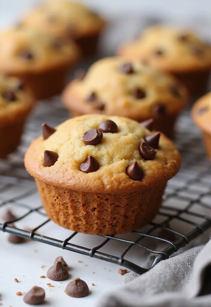 25 Easy 4-Ingredient Muffin Recipes Anyone Can Bake 27 25 Easy 4-Ingredient Muffin Recipes Anyone Can Bake - 5. Chocolate Chip Muffins