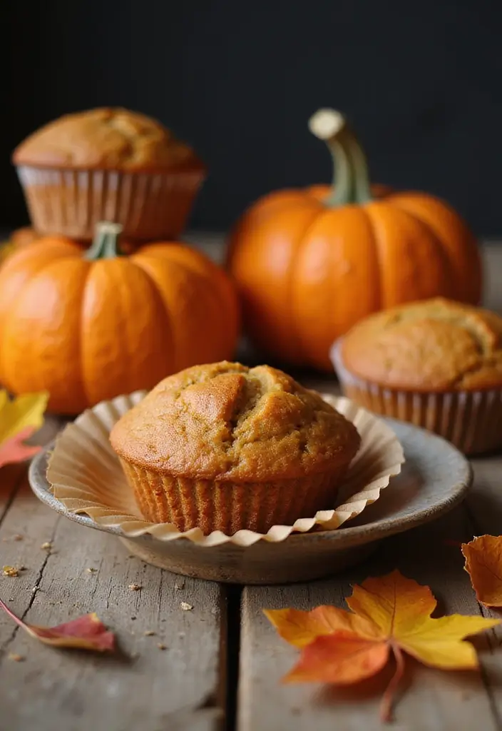 25 Easy 4-Ingredient Muffin Recipes Anyone Can Bake 34 25 Easy 4-Ingredient Muffin Recipes Anyone Can Bake - 6. Pumpkin Spice Muffins