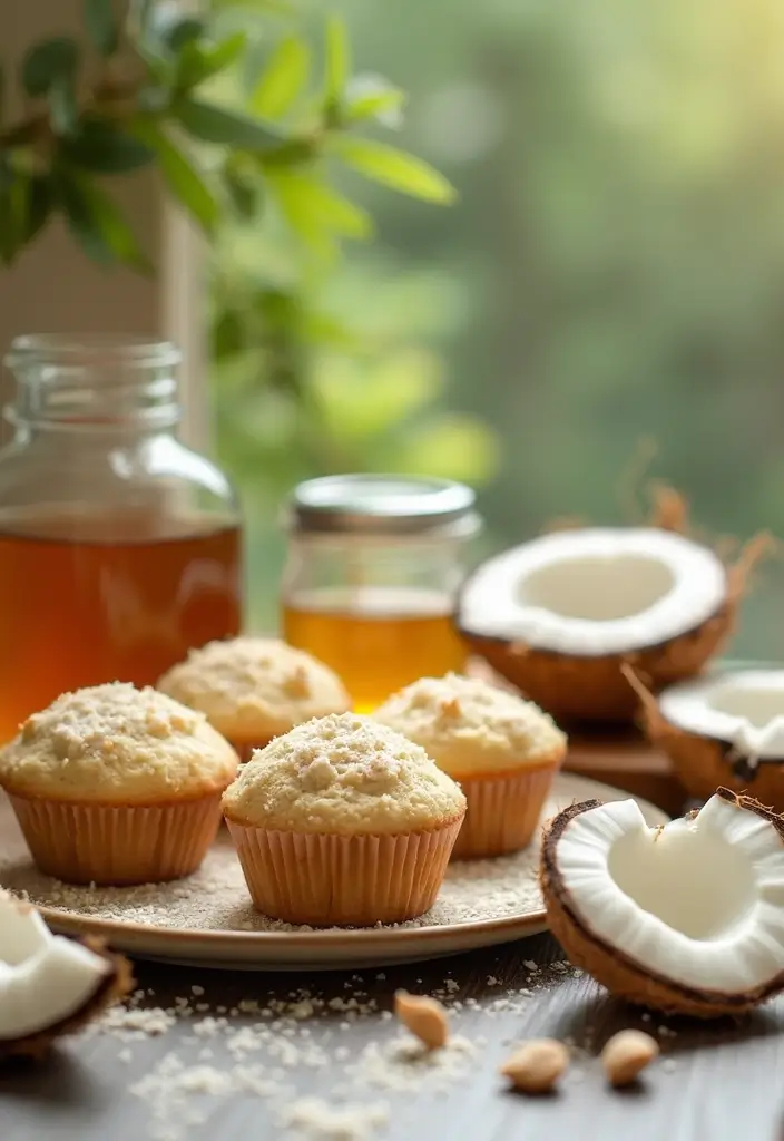 25 Easy 4-Ingredient Muffin Recipes Anyone Can Bake 55 25 Easy 4-Ingredient Muffin Recipes Anyone Can Bake - 9. Coconut Flour Muffins