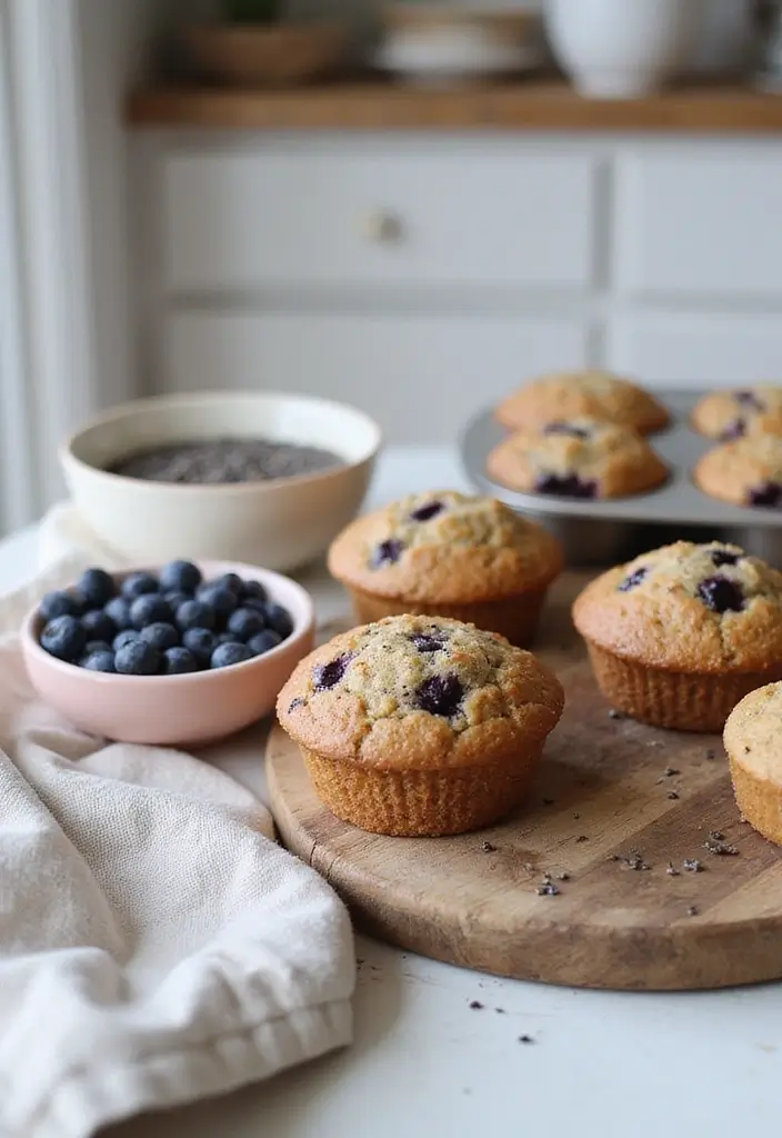 25 Easy Blueberry Muffin Recipes That Always Turn Out Perfect 90 25 Easy Blueberry Muffin Recipes That Always Turn Out Perfect - 16. Blueberry Chia Seed Muffins