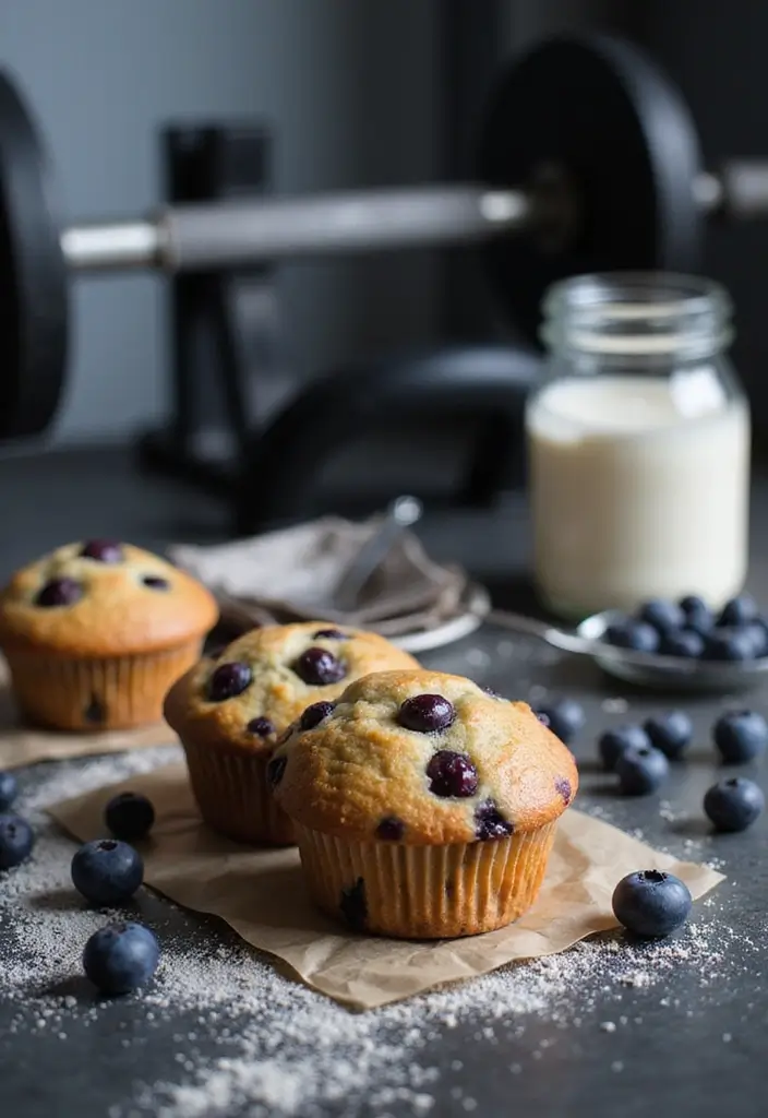25 Easy Blueberry Muffin Recipes That Always Turn Out Perfect 102 25 Easy Blueberry Muffin Recipes That Always Turn Out Perfect - 18. Blueberry Protein Muffins