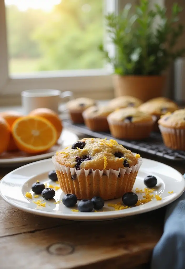25 Easy Blueberry Muffin Recipes That Always Turn Out Perfect 143 25 Easy Blueberry Muffin Recipes That Always Turn Out Perfect - 25. Blueberry Orange Muffins