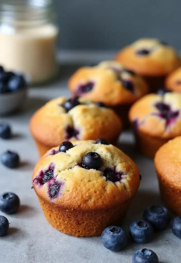25 Easy Blueberry Muffin Recipes That Always Turn Out Perfect 25 25 Easy Blueberry Muffin Recipes That Always Turn Out Perfect - 5. Almond Flour Blueberry Muffins