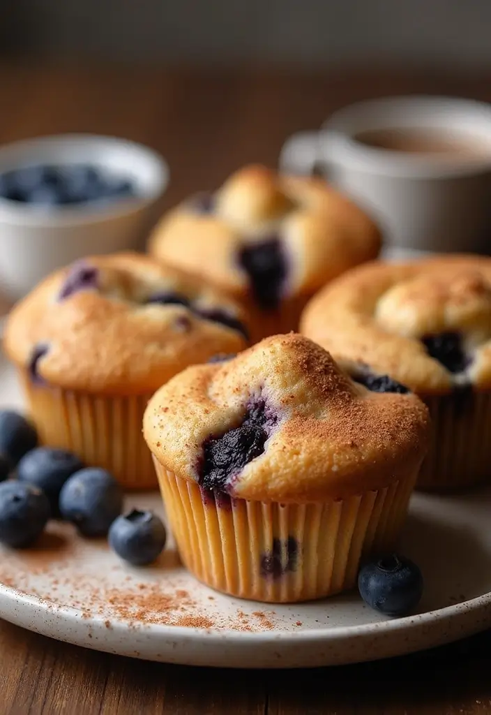 25 Easy Blueberry Muffin Recipes That Always Turn Out Perfect 51 25 Easy Blueberry Muffin Recipes That Always Turn Out Perfect - 9. Cinnamon Swirl Blueberry Muffins