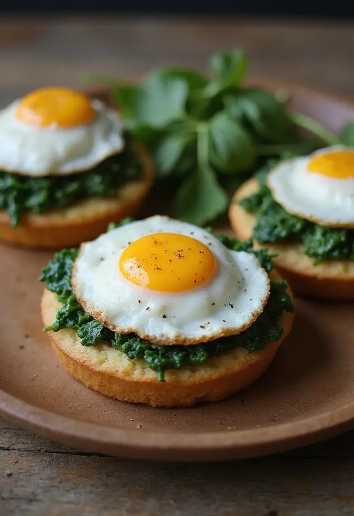 25 English Muffin Breakfast Recipes That Start the Day Right 120 25 English Muffin Breakfast Recipes That Start the Day Right - 18. Egg and Spinach Muffin