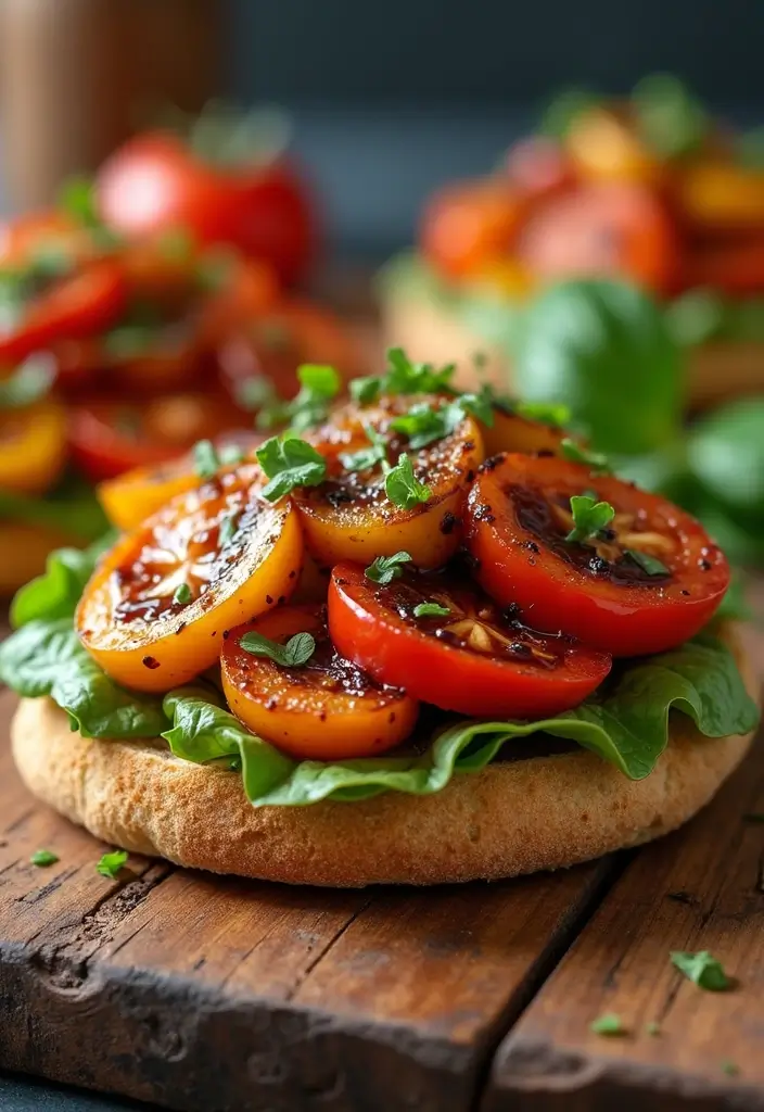 25 English Muffin Breakfast Recipes That Start the Day Right 43 25 English Muffin Breakfast Recipes That Start the Day Right - 7. Mediterranean Veggie Muffin