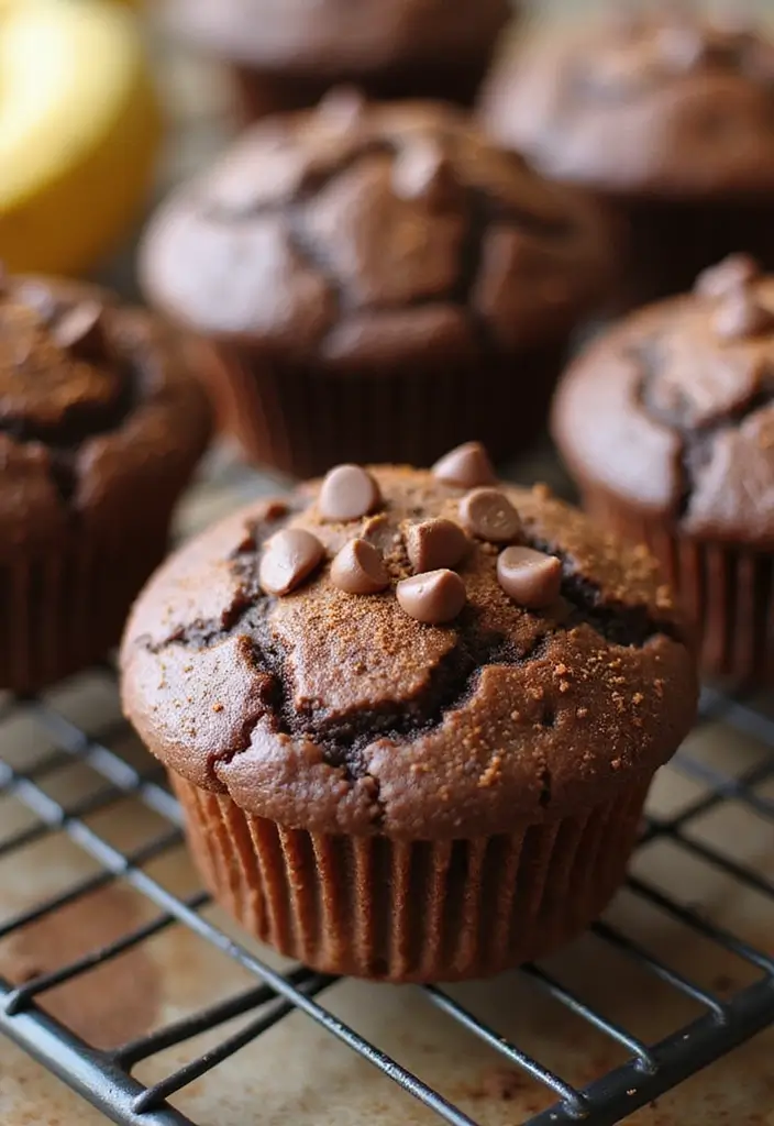 25 Healthy Chocolate Muffin Recipes for Guilt-Free Indulgence - 1. Gluten-Free Banana Chocolate Muffins