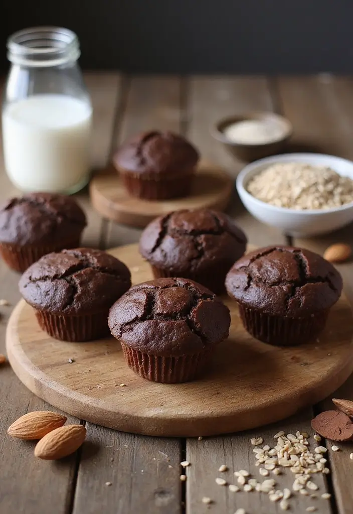 25 Healthy Chocolate Muffin Recipes for Guilt-Free Indulgence - 11. Vegan Chocolate Muffins