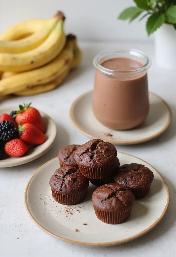 25 Healthy Chocolate Muffin Recipes for Guilt-Free Indulgence - 12. Low-Calorie Chocolate Muffins