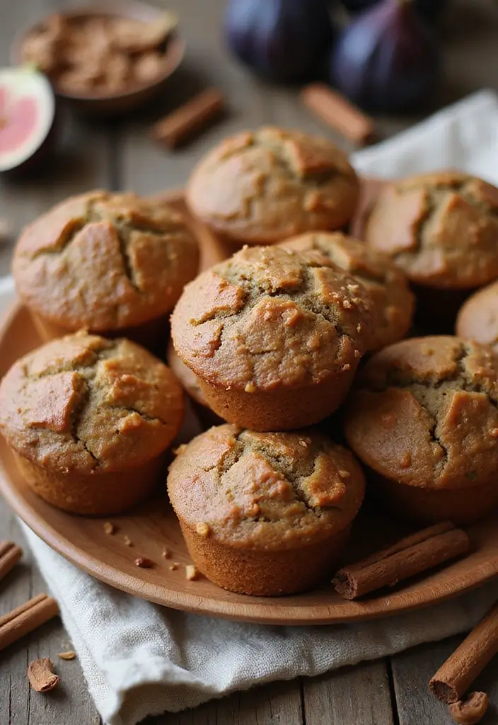 25 Healthy Fall Muffin Recipes That Warm the Season 149 25 Healthy Fall Muffin Recipes That Warm the Season - 25. Spiced Fig Muffins