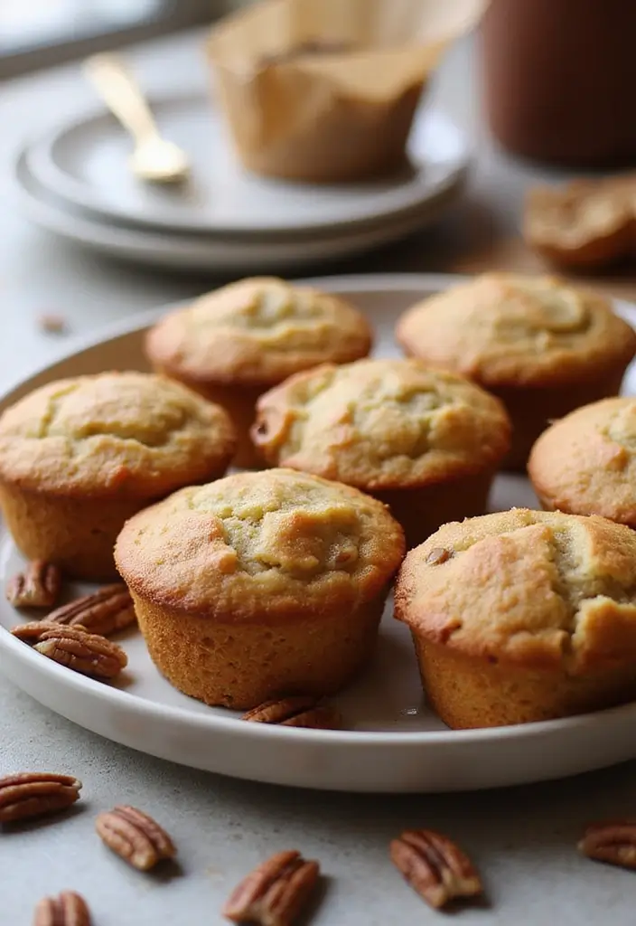 25 Healthy Fall Muffin Recipes That Warm the Season 22 25 Healthy Fall Muffin Recipes That Warm the Season - 4. Maple Pecan Muffins
