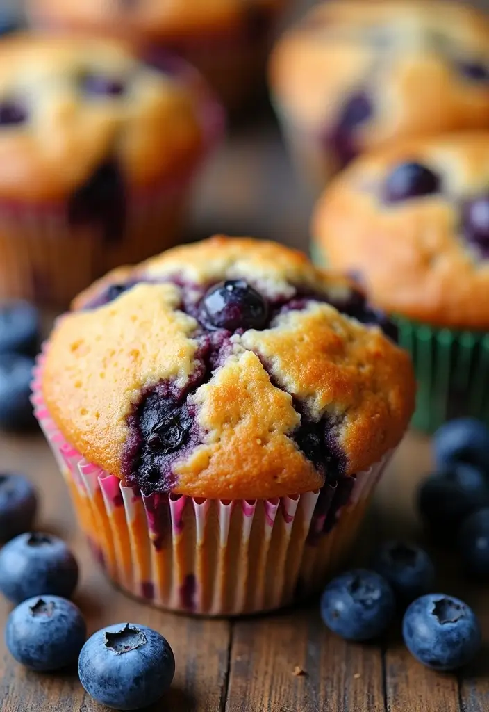 25 Healthy Gluten Free Muffin Recipes You’ll Actually Love 1 25 Healthy Gluten Free Muffin Recipes You’ll Actually Love - 1. Blueberry Almond Muffins