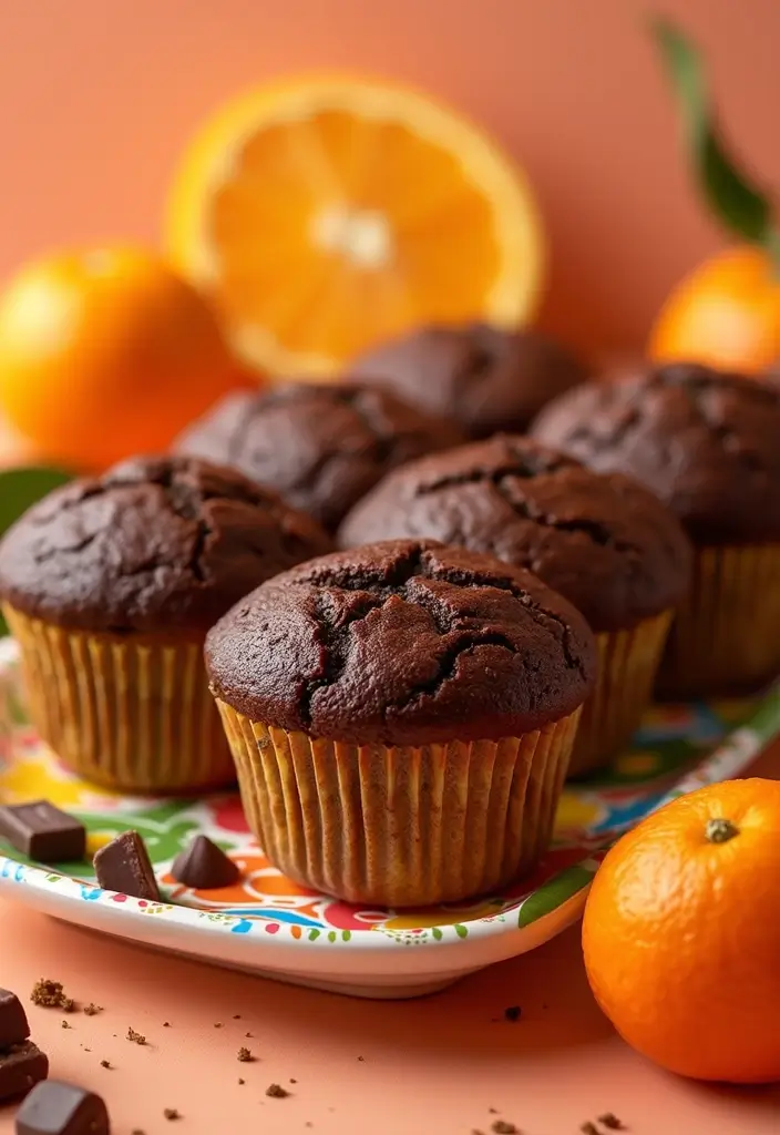 25 Healthy Gluten Free Muffin Recipes You’ll Actually Love 73 25 Healthy Gluten Free Muffin Recipes You’ll Actually Love - 13. Choco-Orange Muffins
