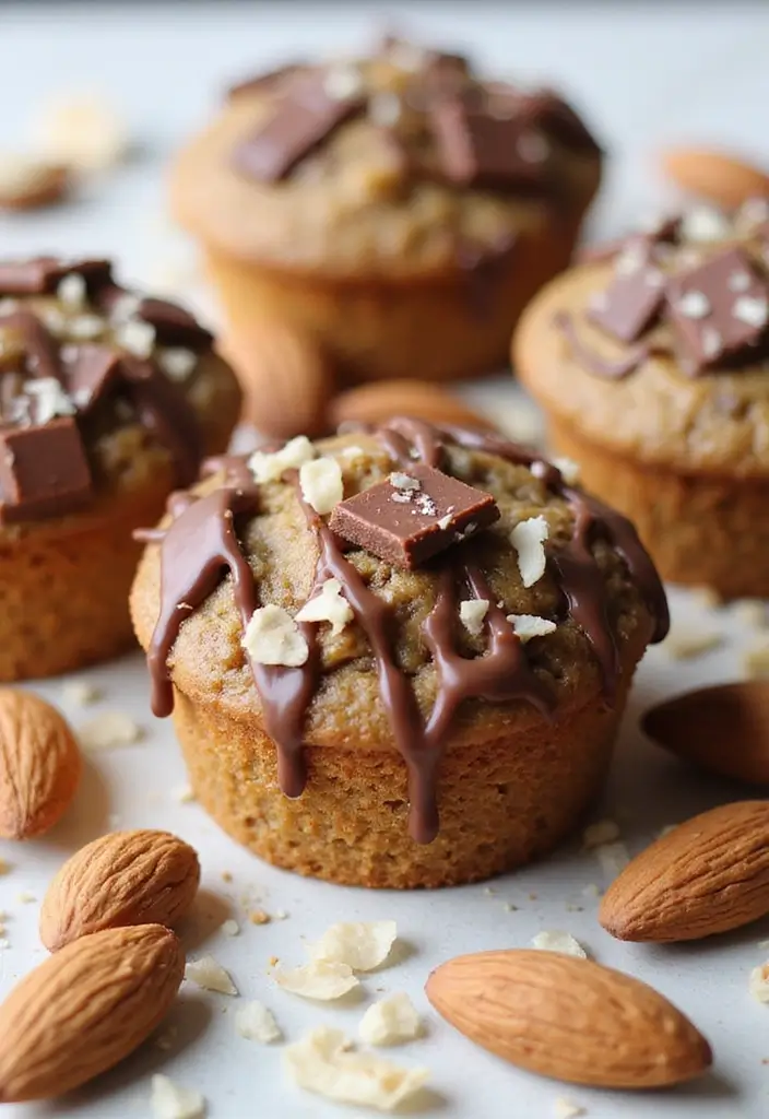 25 Healthy Gluten Free Muffin Recipes You’ll Actually Love 92 25 Healthy Gluten Free Muffin Recipes You’ll Actually Love - 16. Almond Joy Muffins