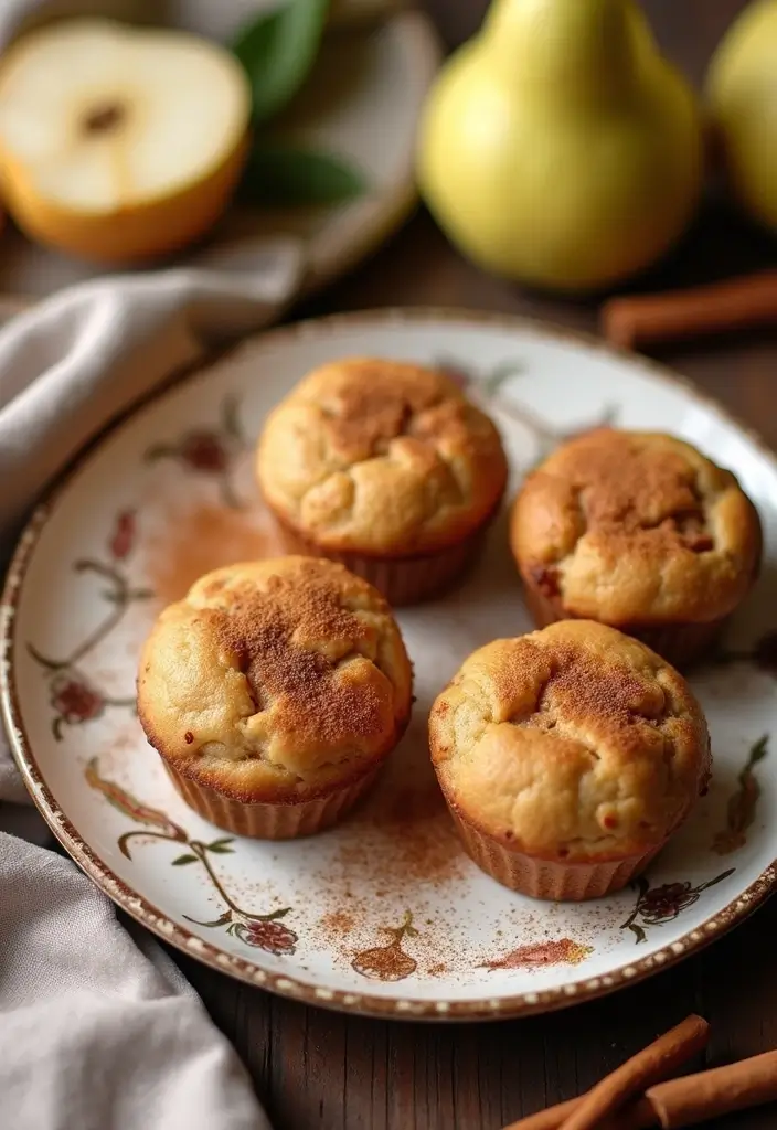 25 Healthy Gluten Free Muffin Recipes You’ll Actually Love 120 25 Healthy Gluten Free Muffin Recipes You’ll Actually Love - 20. Spiced Pear Muffins