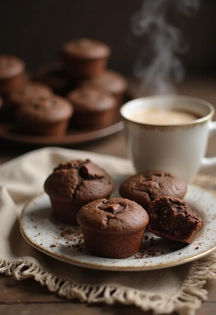 25 Healthy Gluten Free Muffin Recipes You’ll Actually Love 137 25 Healthy Gluten Free Muffin Recipes You’ll Actually Love - 23. Mocha Muffins