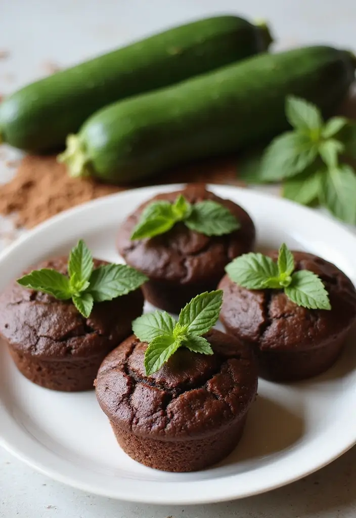 25 Healthy Gluten Free Muffin Recipes You’ll Actually Love 22 25 Healthy Gluten Free Muffin Recipes You’ll Actually Love - 4. Chocolate Zucchini Muffins
