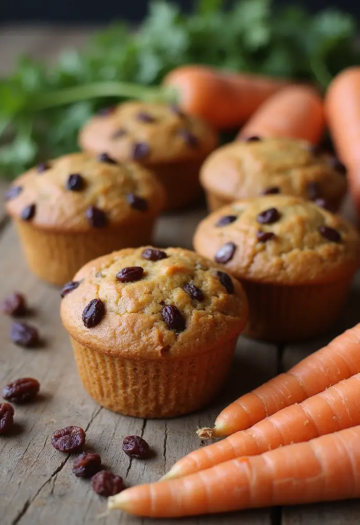 25 Healthy Gluten Free Muffin Recipes You’ll Actually Love 28 25 Healthy Gluten Free Muffin Recipes You’ll Actually Love - 6. Carrot Raisin Muffins